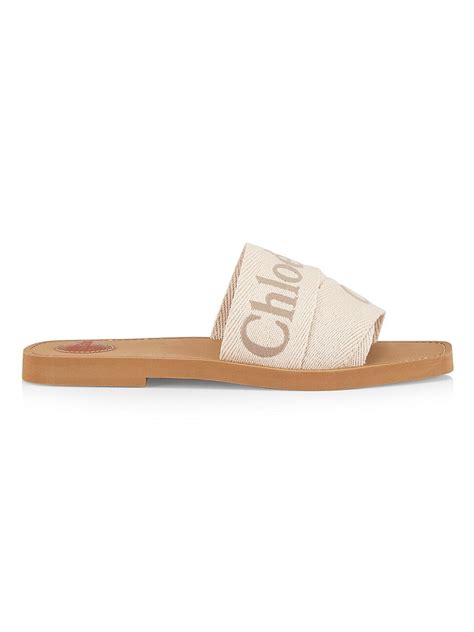 chloe woody sandal blushy beige